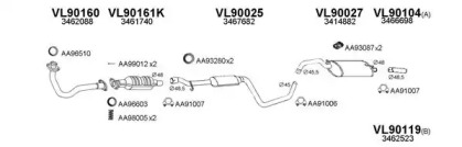 Система выпуска ОГ VENEPORTE 900086