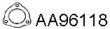 Прокладка, труба выхлопного газа VENEPORTE AA96118