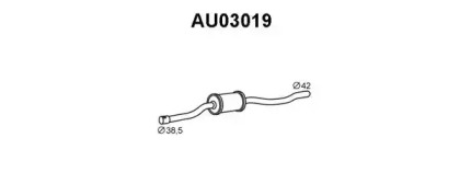 Амортизатор VENEPORTE AU03019