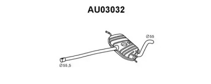 Амортизатор VENEPORTE AU03032