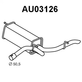 Амортизатор VENEPORTE AU03126