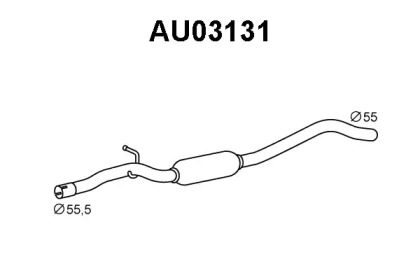 Амортизатор VENEPORTE AU03131