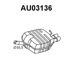 Амортизатор VENEPORTE AU03136