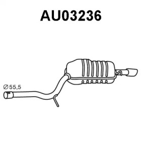 Амортизатор VENEPORTE AU03236