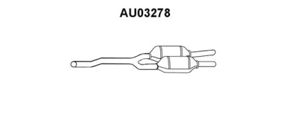 Предглушитель выхлопных газов VENEPORTE AU03278