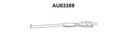 Предглушитель выхлопных газов VENEPORTE AU03359