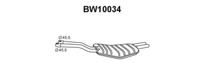 Амортизатор VENEPORTE BW10034