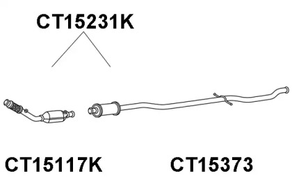 Катализатор VENEPORTE CT15231K