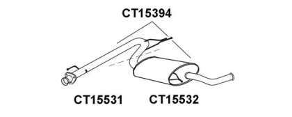 Трубка VENEPORTE CT15531