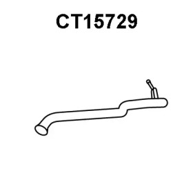 Труба выхлопного газа VENEPORTE CT15729