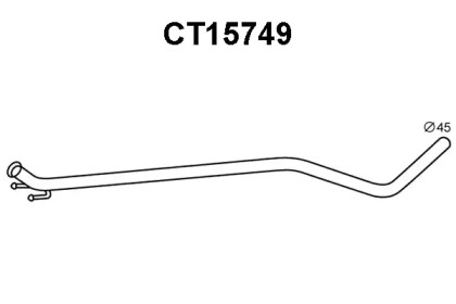 Трубка VENEPORTE CT15749