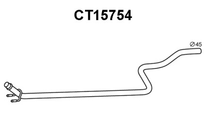 Трубка VENEPORTE CT15754