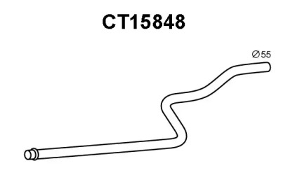 Трубка VENEPORTE CT15848