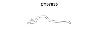 Труба выхлопного газа VENEPORTE CY57035