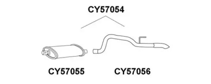 Амортизатор VENEPORTE CY57055