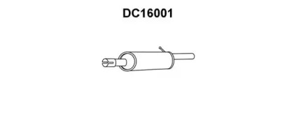 Глушитель выхлопных газов конечный VENEPORTE DC16001