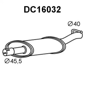 Амортизатор VENEPORTE DC16032