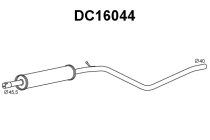 Амортизатор VENEPORTE DC16044