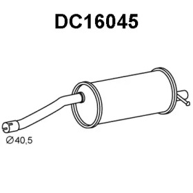 Амортизатор VENEPORTE DC16045