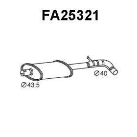 Амортизатор VENEPORTE FA25321