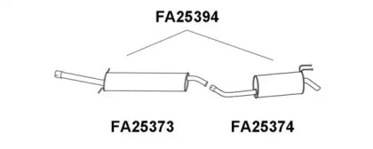 Амортизатор VENEPORTE FA25373