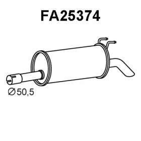 Амортизатор VENEPORTE FA25374