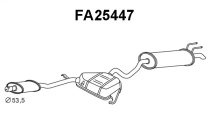 Амортизатор VENEPORTE FA25447