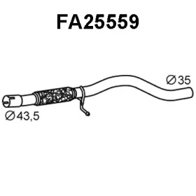 Трубка VENEPORTE FA25559