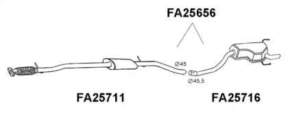 Амортизатор VENEPORTE FA25656