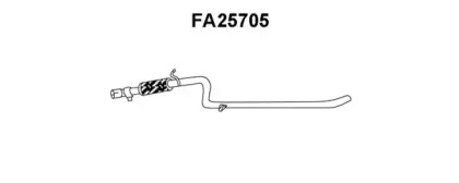 Труба выхлопного газа VENEPORTE FA25705