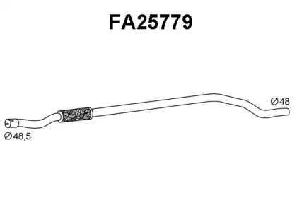 Трубка VENEPORTE FA25779