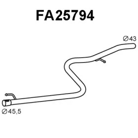 Трубка VENEPORTE FA25794