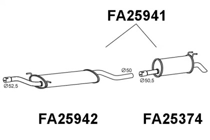 Амортизатор VENEPORTE FA25941