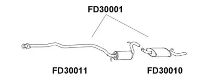 Амортизатор VENEPORTE FD30001