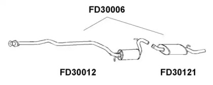 Амортизатор VENEPORTE FD30006