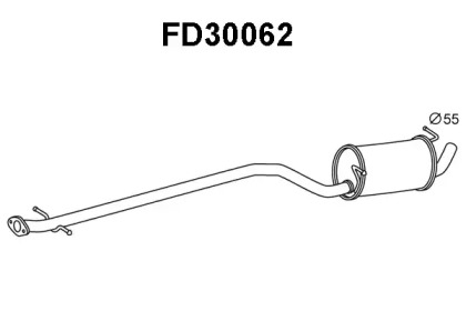 Амортизатор VENEPORTE FD30062