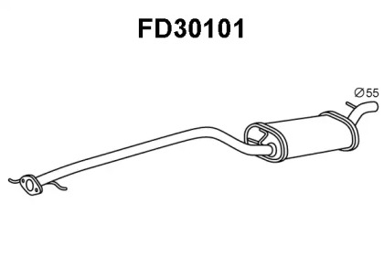 Амортизатор VENEPORTE FD30101