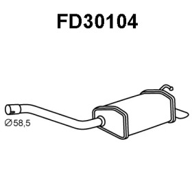 Амортизатор VENEPORTE FD30104