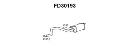 Амортизатор VENEPORTE FD30193