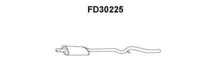 Предглушитель выхлопных газов VENEPORTE FD30225