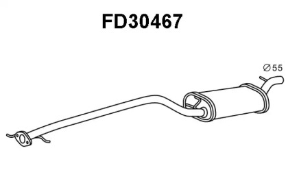 Амортизатор VENEPORTE FD30467