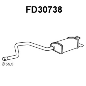 Амортизатор VENEPORTE FD30738