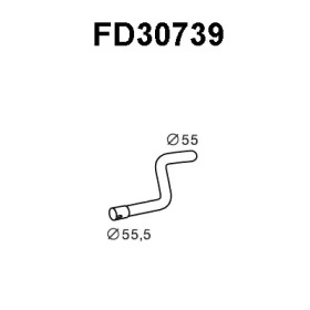 Трубка VENEPORTE FD30739