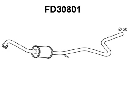 Амортизатор VENEPORTE FD30801