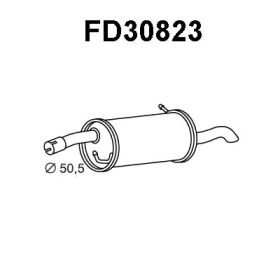 Амортизатор VENEPORTE FD30823