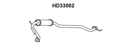 Предглушитель выхлопных газов VENEPORTE HD33002