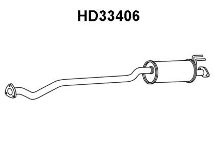 Амортизатор VENEPORTE HD33406