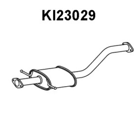 Предглушитель выхлопных газов VENEPORTE KI23029