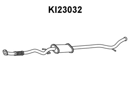 Амортизатор VENEPORTE KI23032