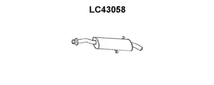 Амортизатор VENEPORTE LC43058